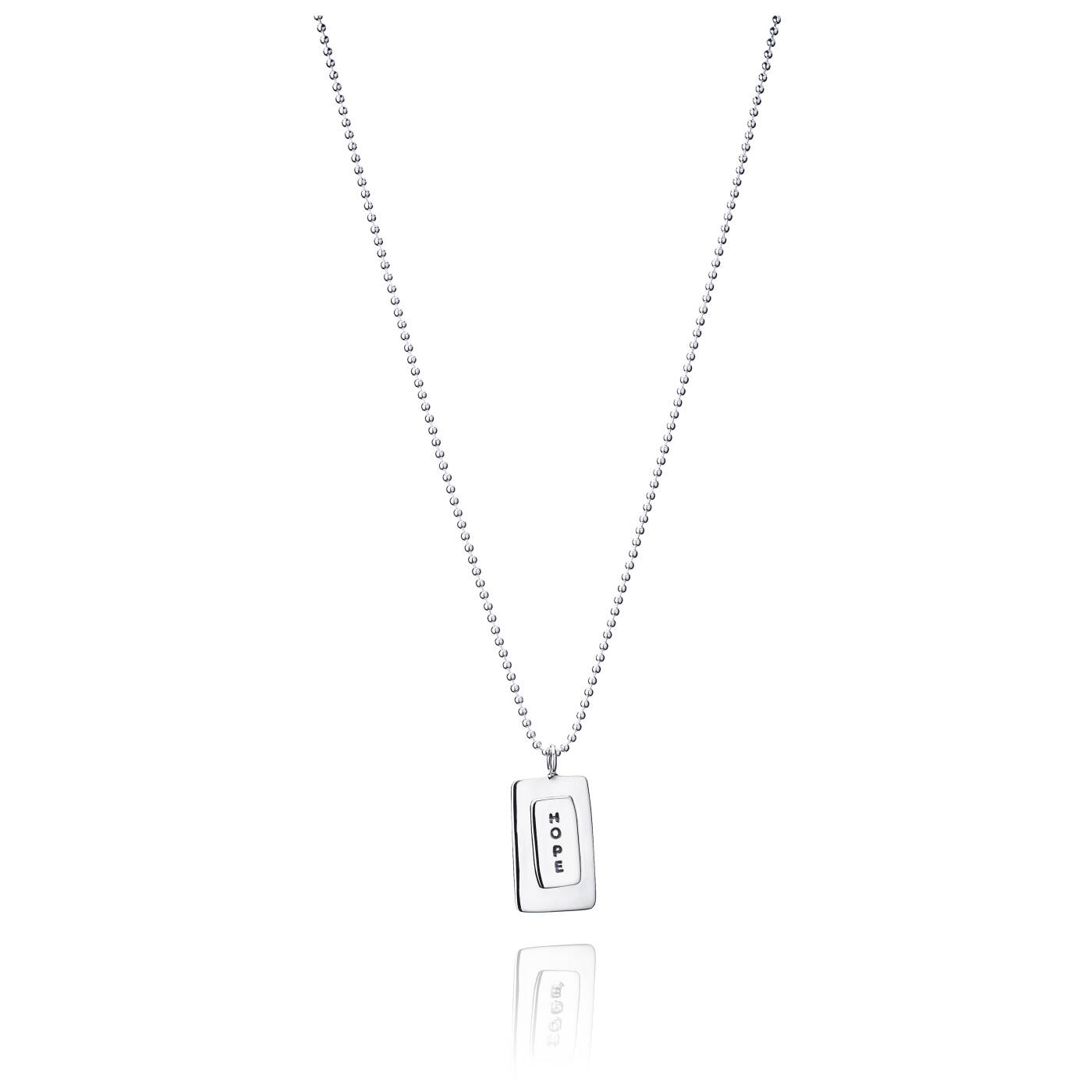 Hope Hängsmycke Silver 50cm