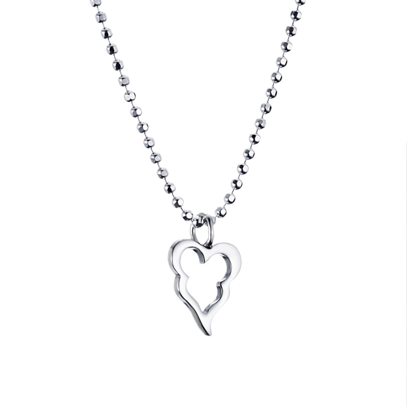 Little Crazy Heart Hängsmycke Silver
