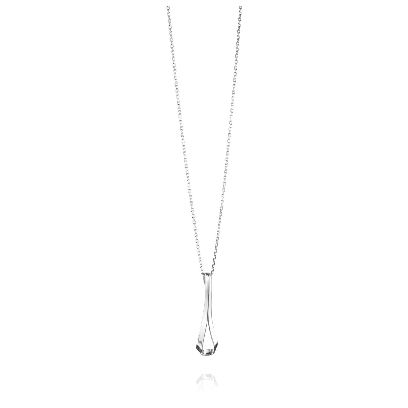 Folded Hängsmycke Silver