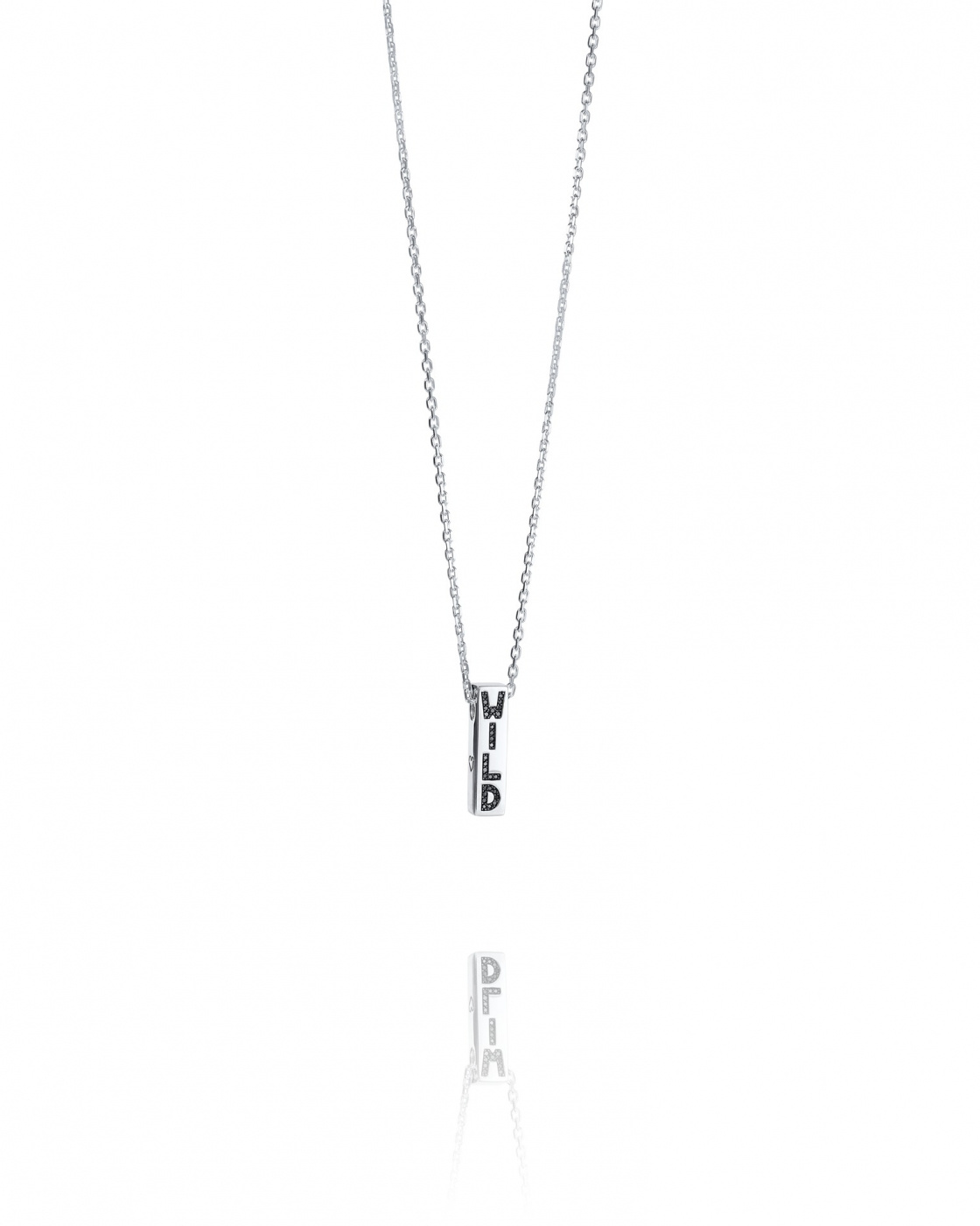 Wild At Heart Pendant/Halsband Silver