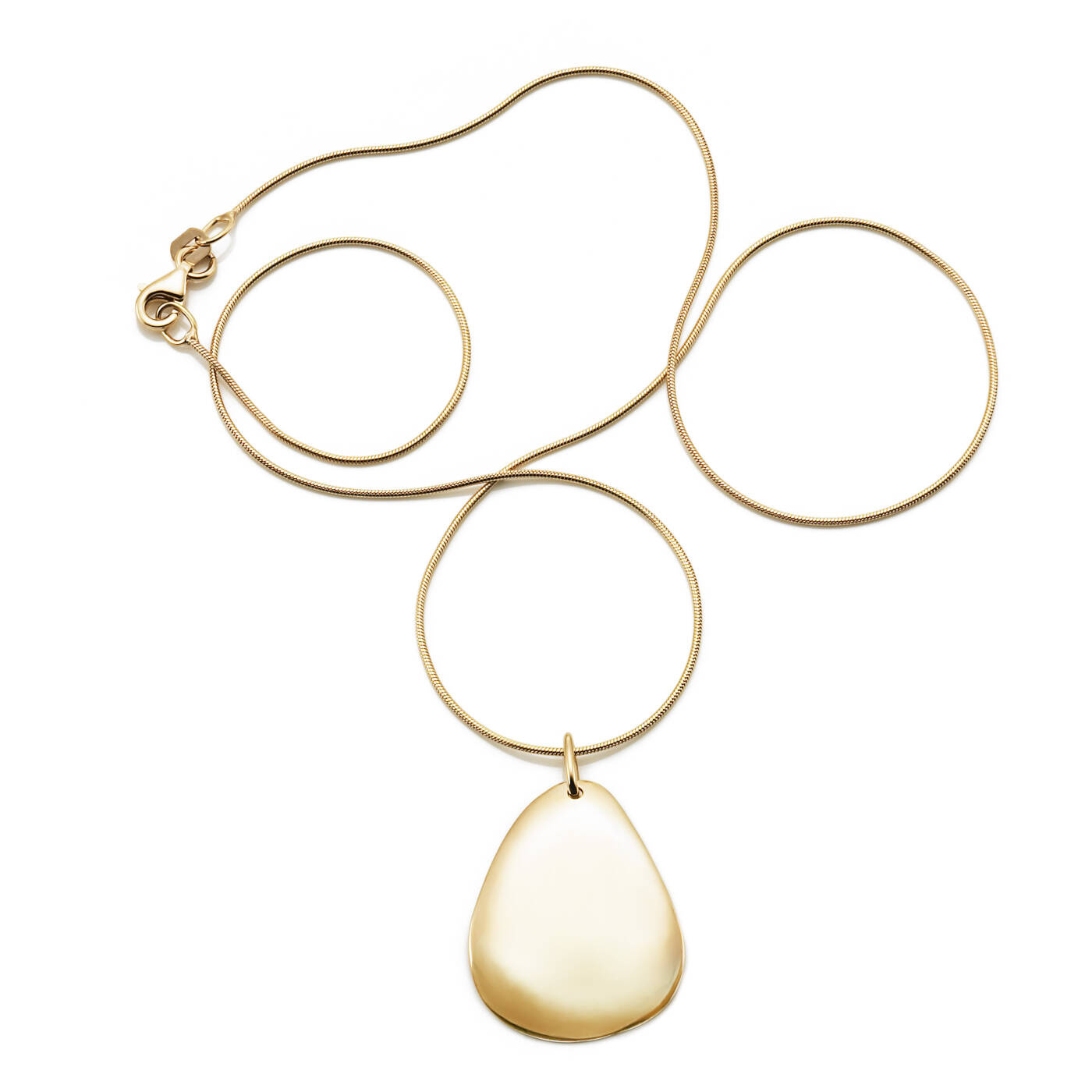 Little Rose Petal Hängsmycke Guld