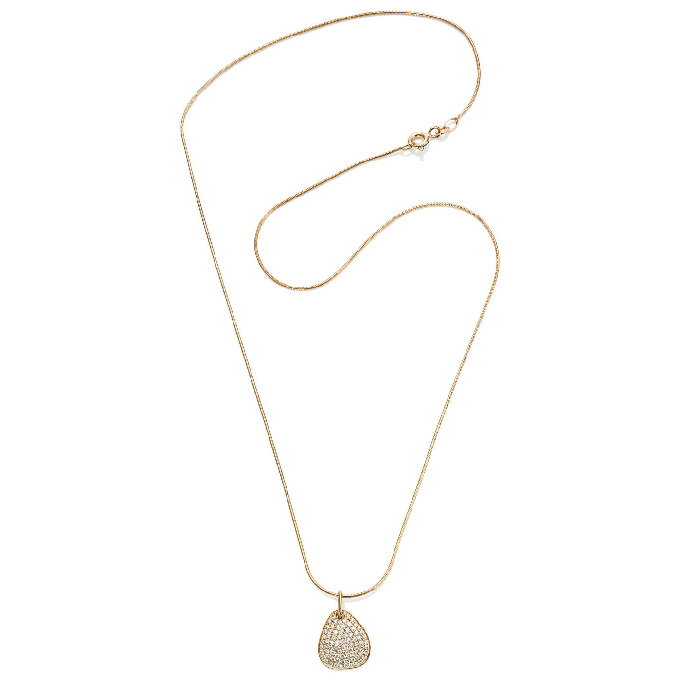 Little Rose Petal & Stars Hängsmycke Guld