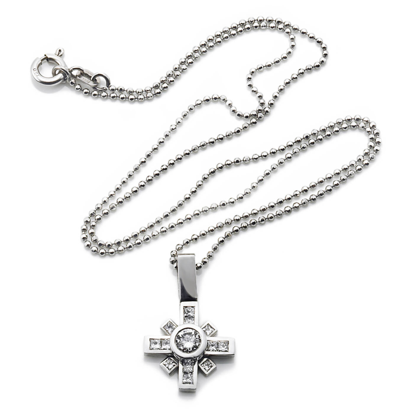 Little Miss Pretty Hängsmycke Vitguld