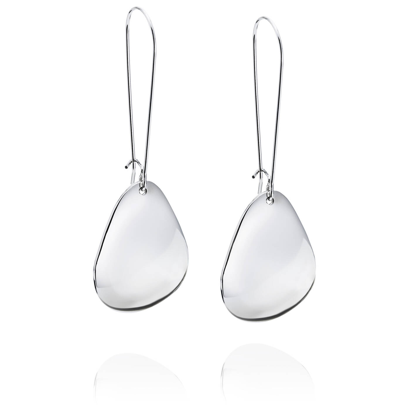 Little Rose Petal Örhänge Silver