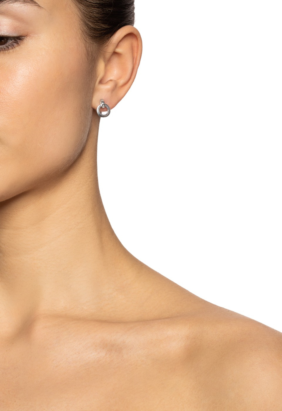 Ring Around Örhänge Silver