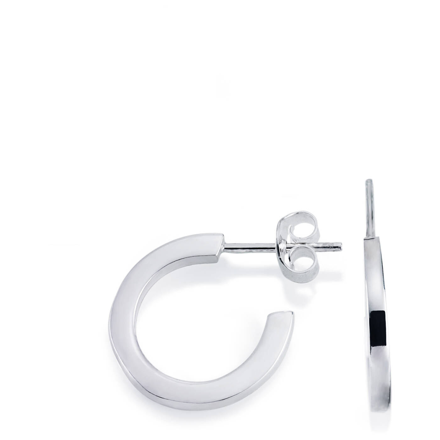 Little Hoops Örhänge Silver