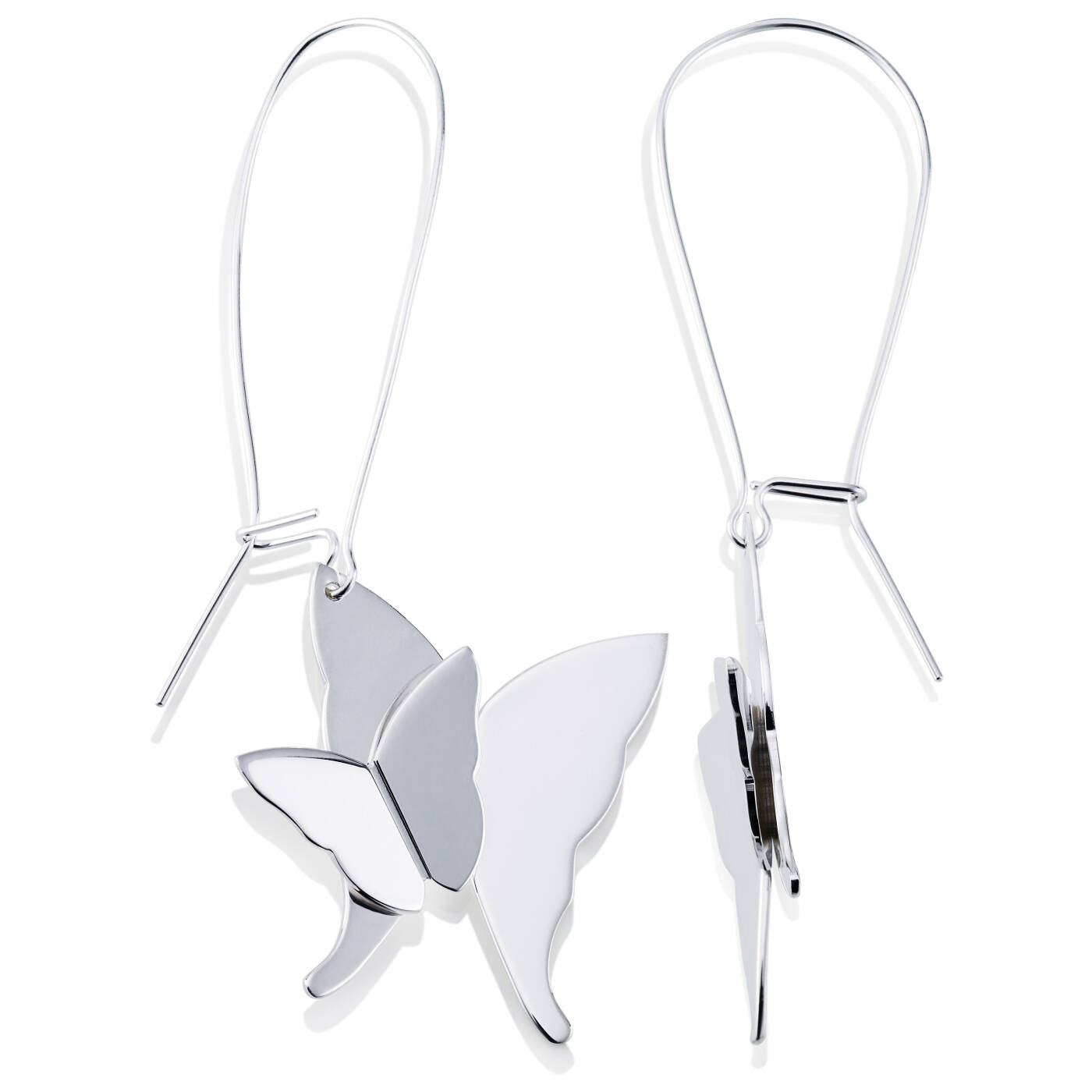 Miss Butterfly Örhänge Silver