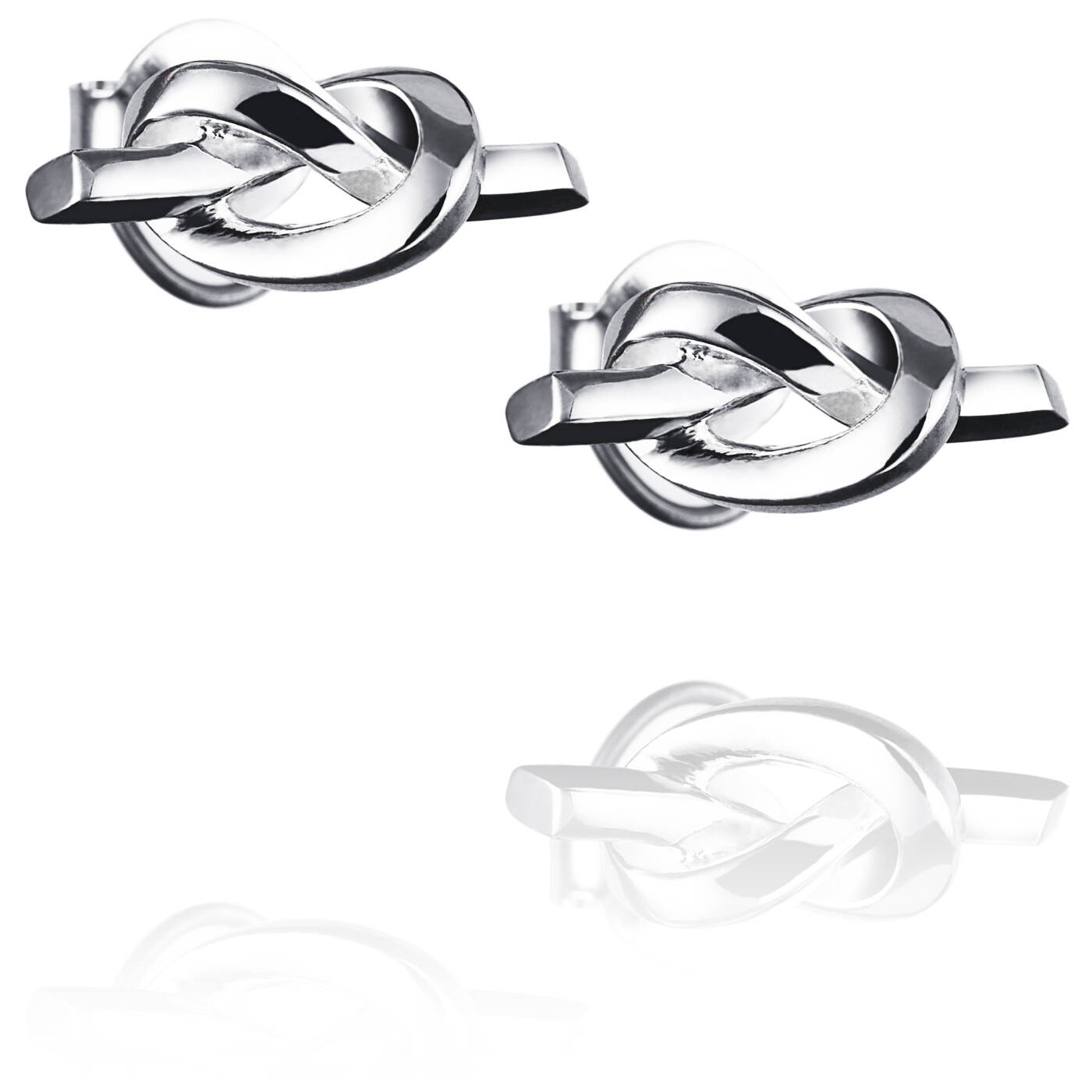 Love Knot Örhänge Silver