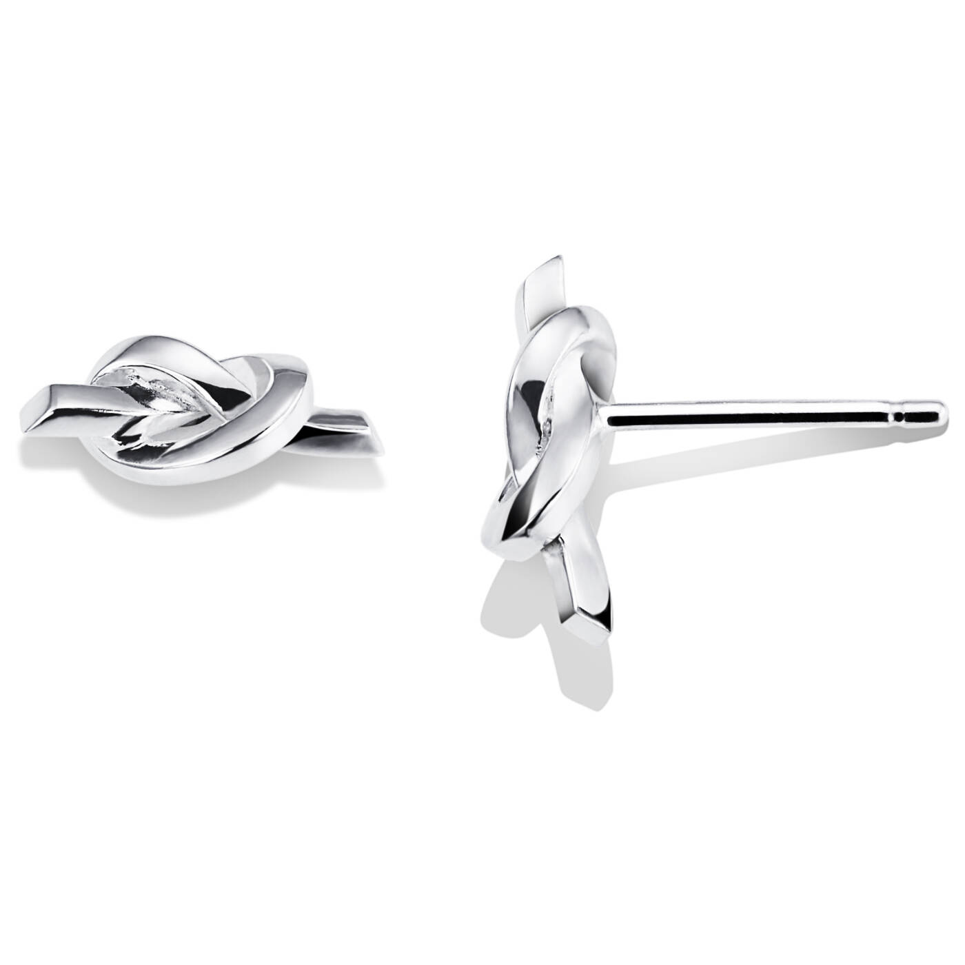 Love Knot Örhänge Silver