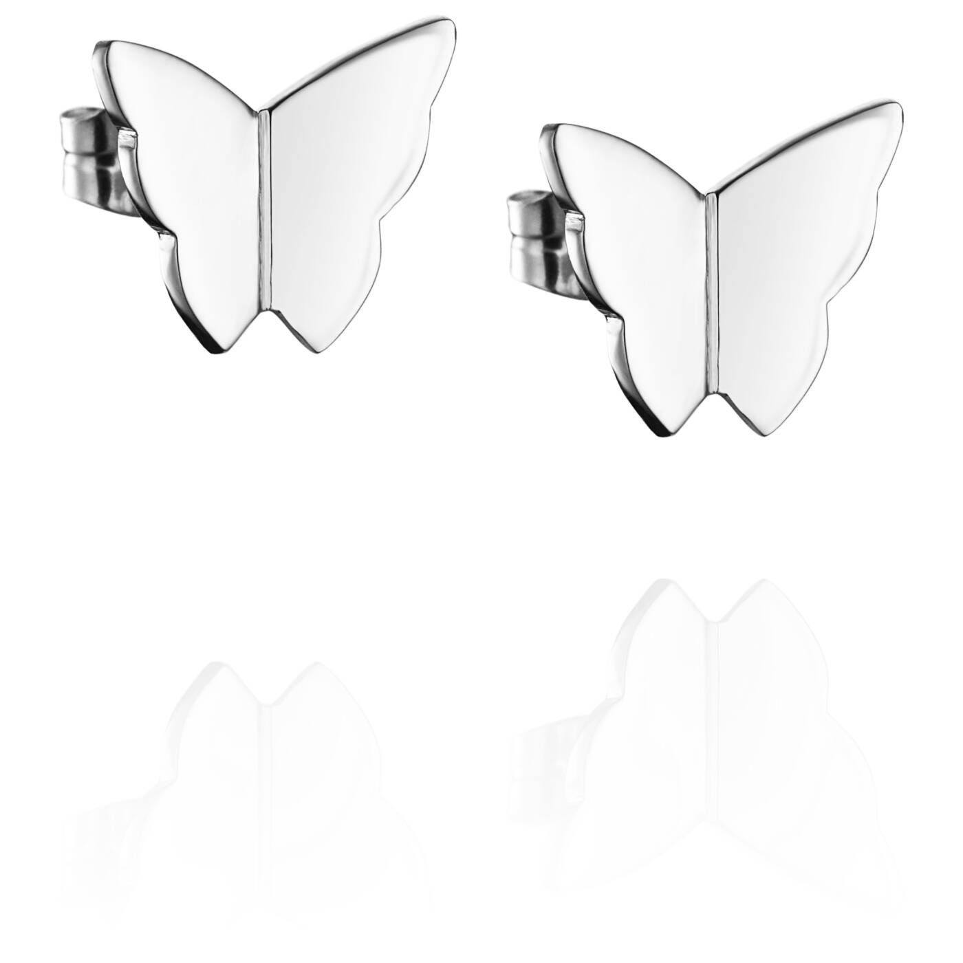 Little Miss Butterfly Örhänge Silver