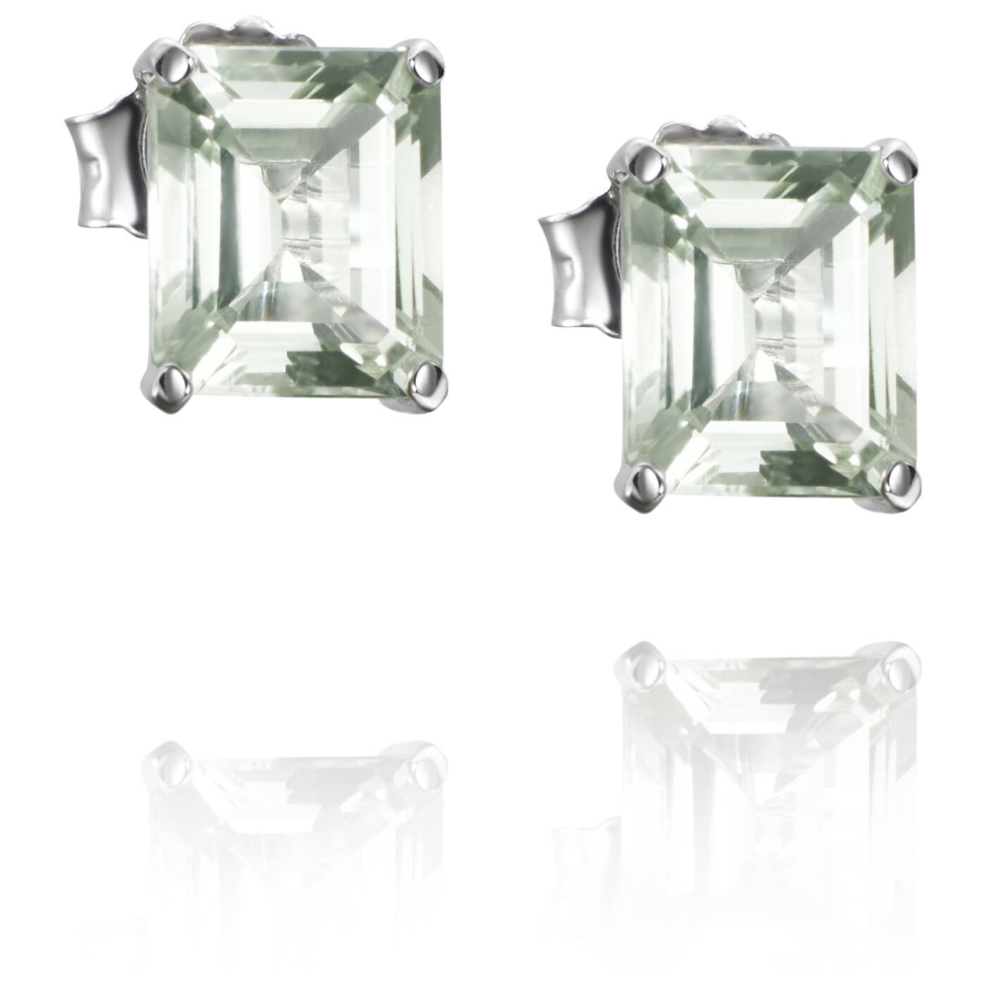 A Green Dream Örhänge Silver