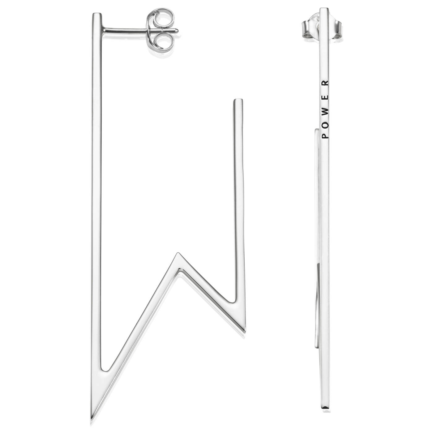 Women Power Örhänge Silver