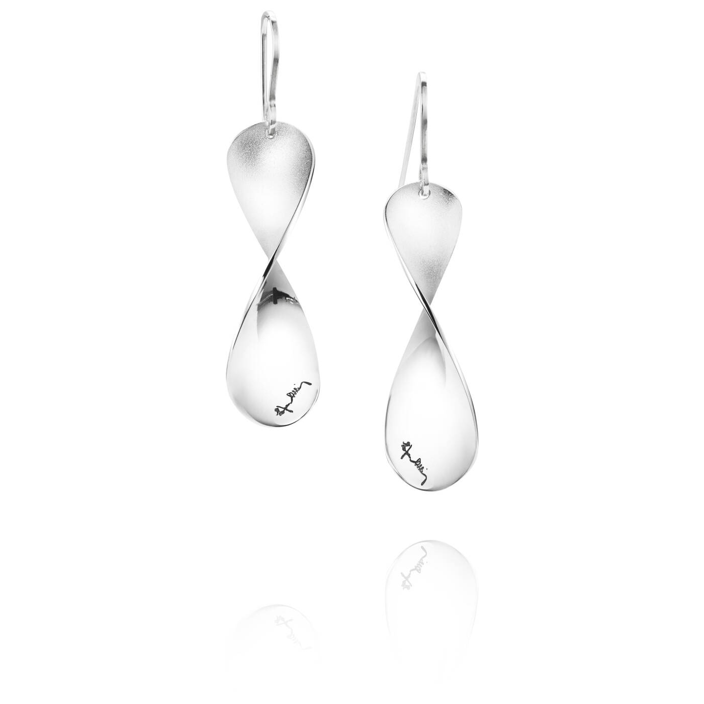 Blades Örhänge Silver