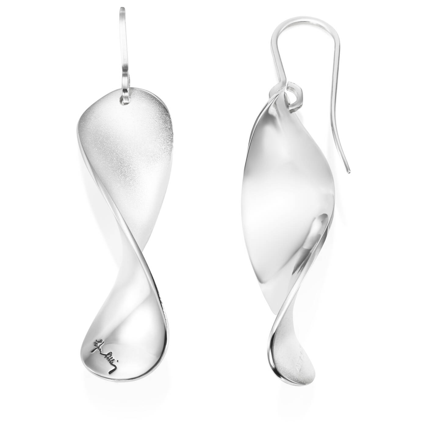 Blades Örhänge Silver