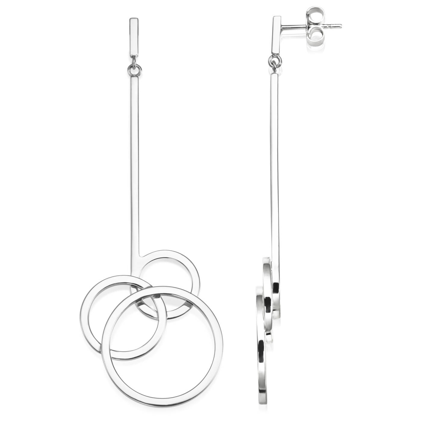 Bubbles Örhänge Silver