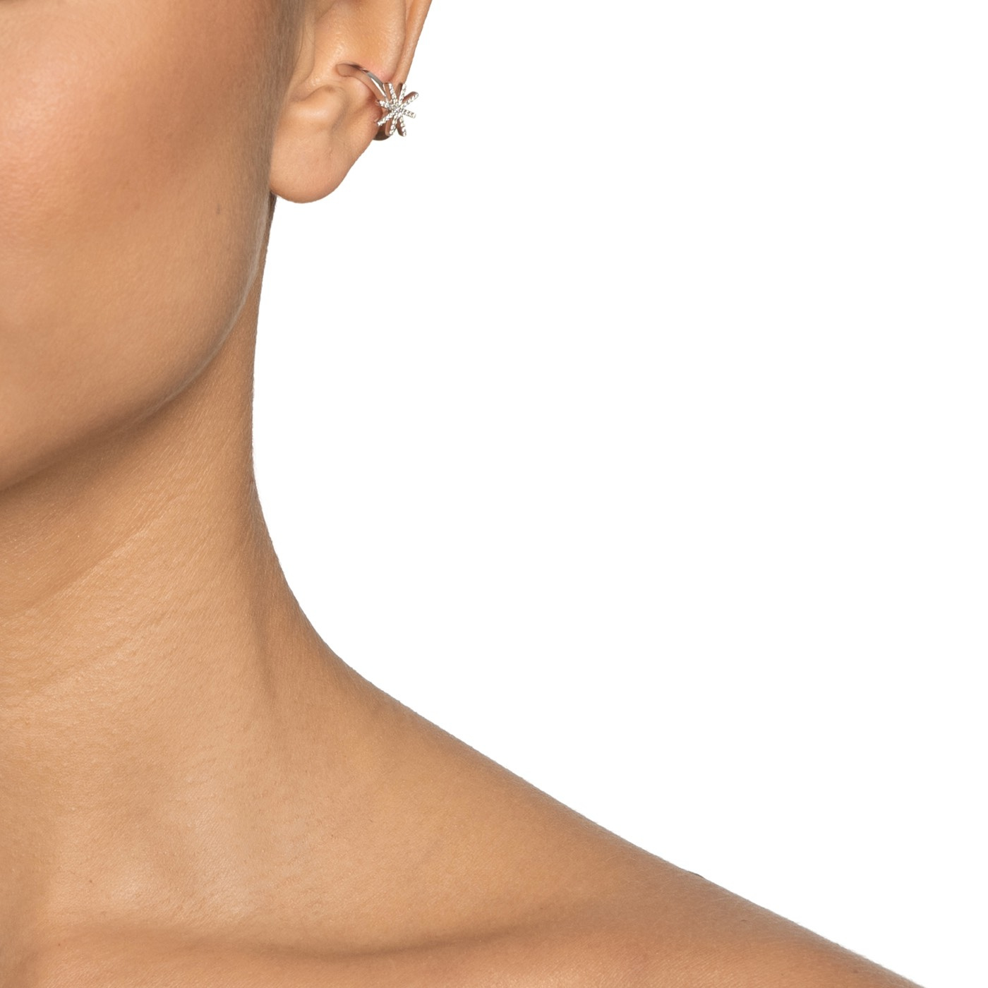 Beam & Stars Örhänge Silver