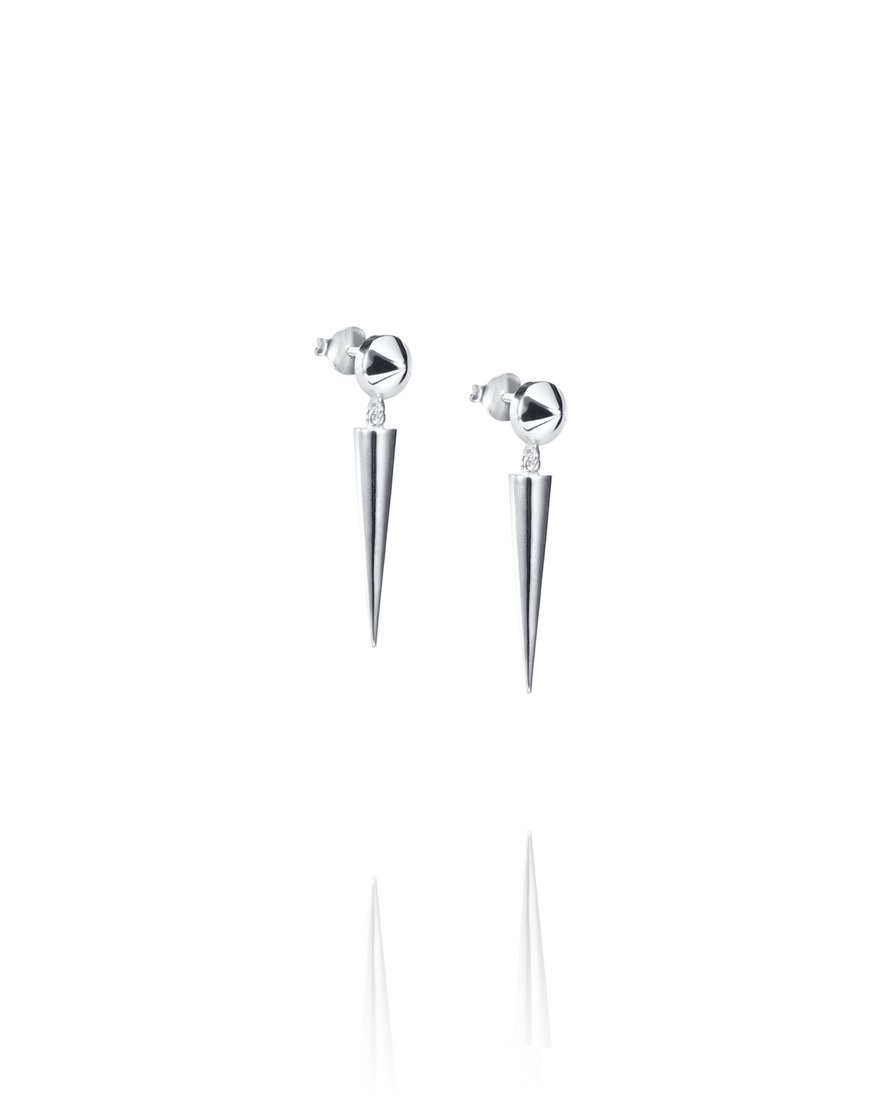 Spike It Up Örhänge Silver