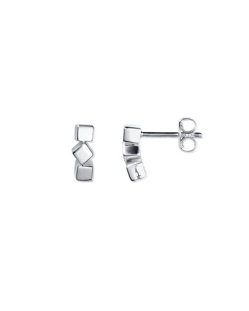 Dice twice Örhänge Silver