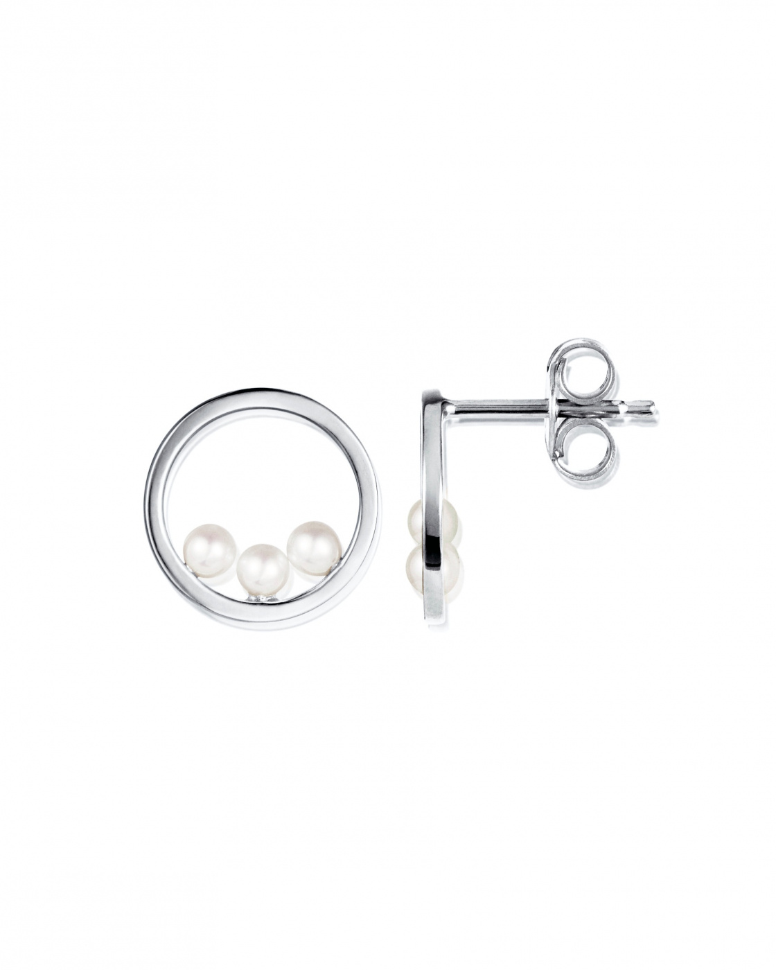 Little roller coaster Örhängen Silver