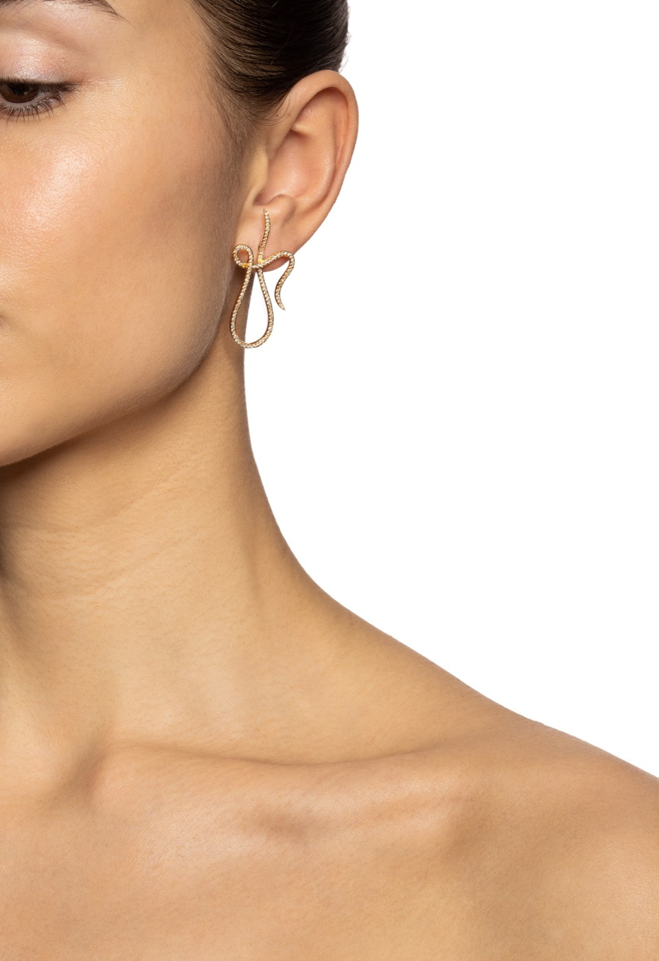 Shape Of A Dream & Stars Örhänge Guld