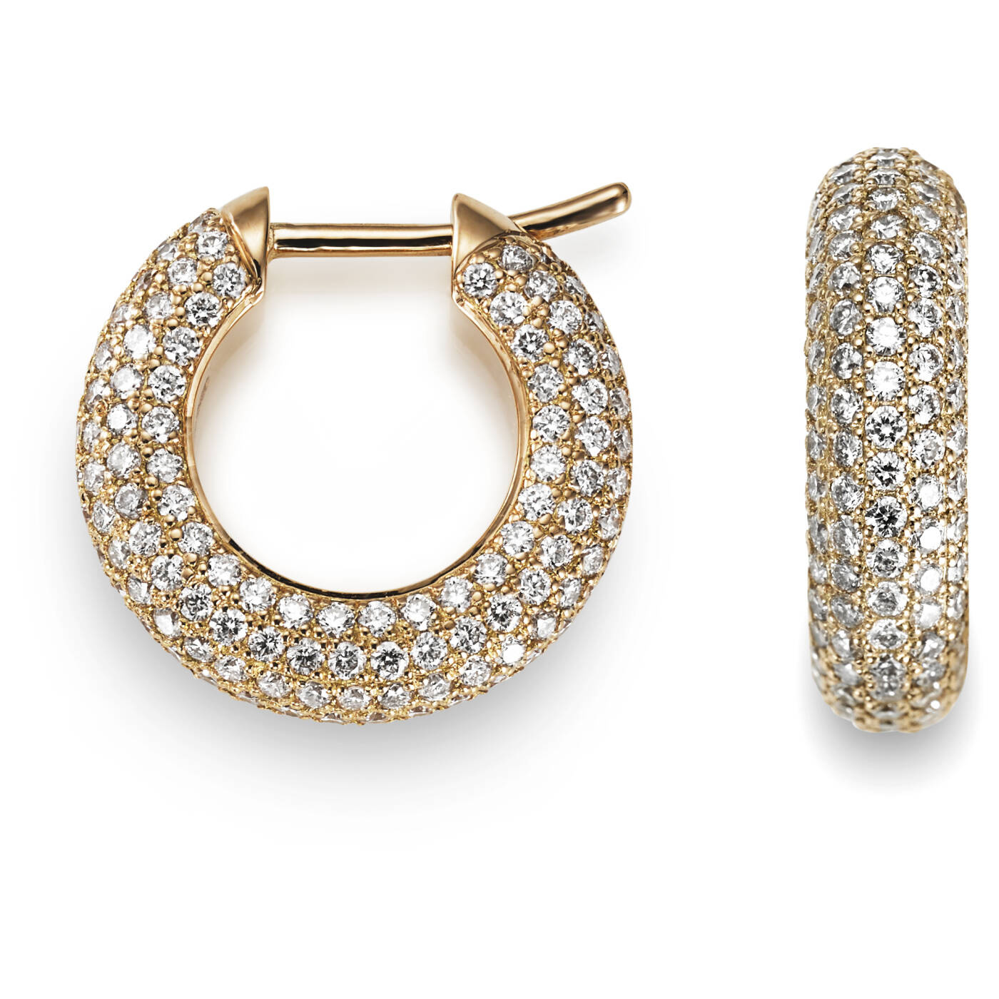 Million Stars Creol Örhänge Guld