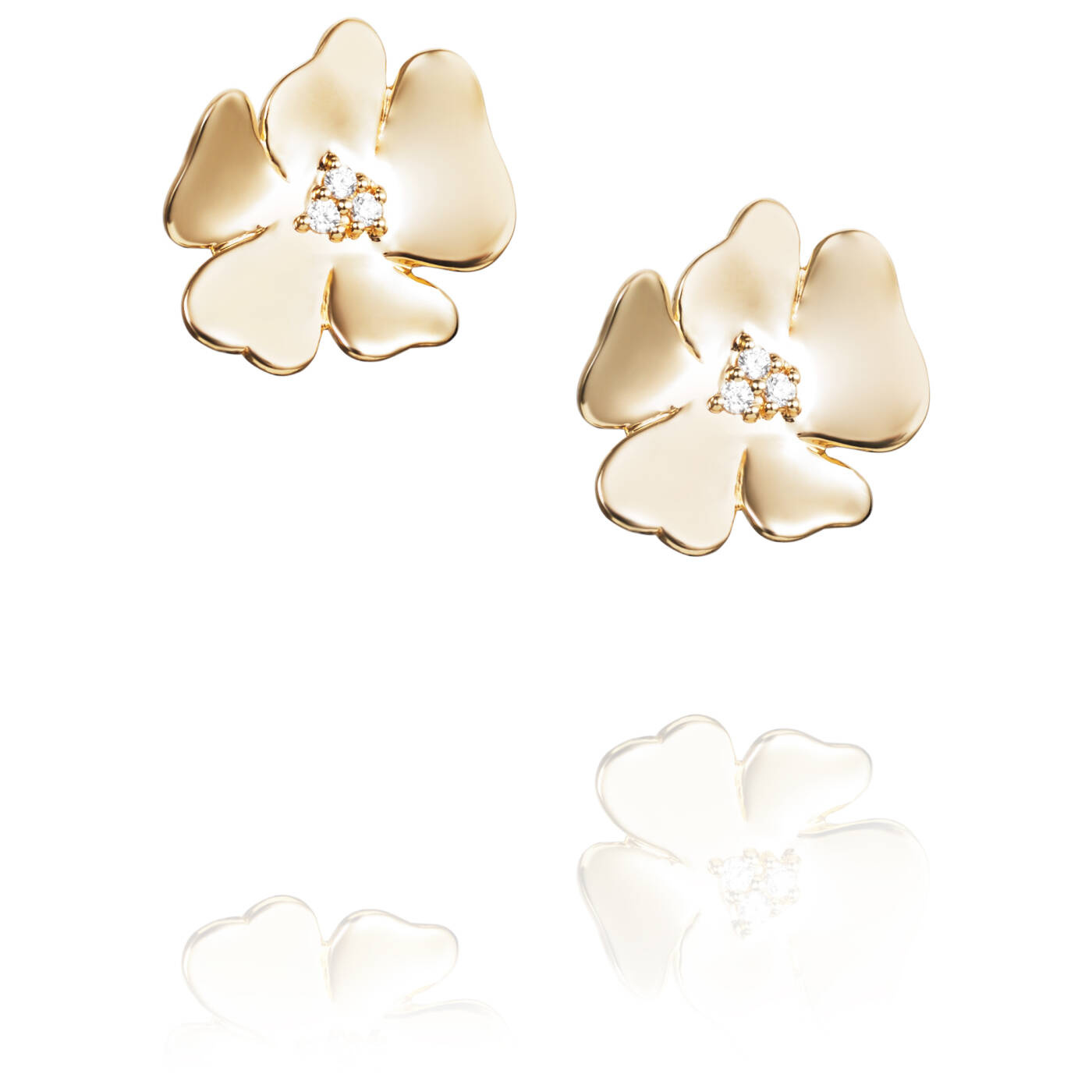 Violet & Stars Örhänge Guld