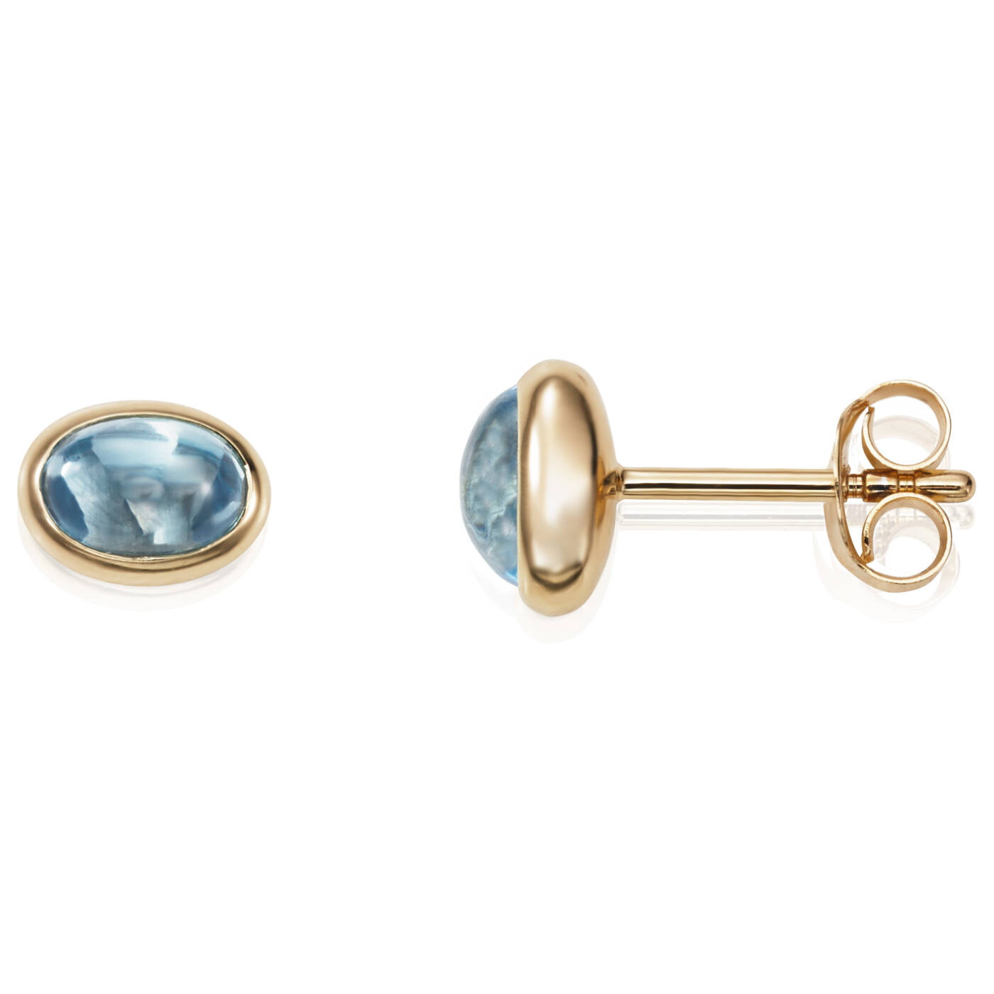 Love Bead - Topaz Örhänge Guld