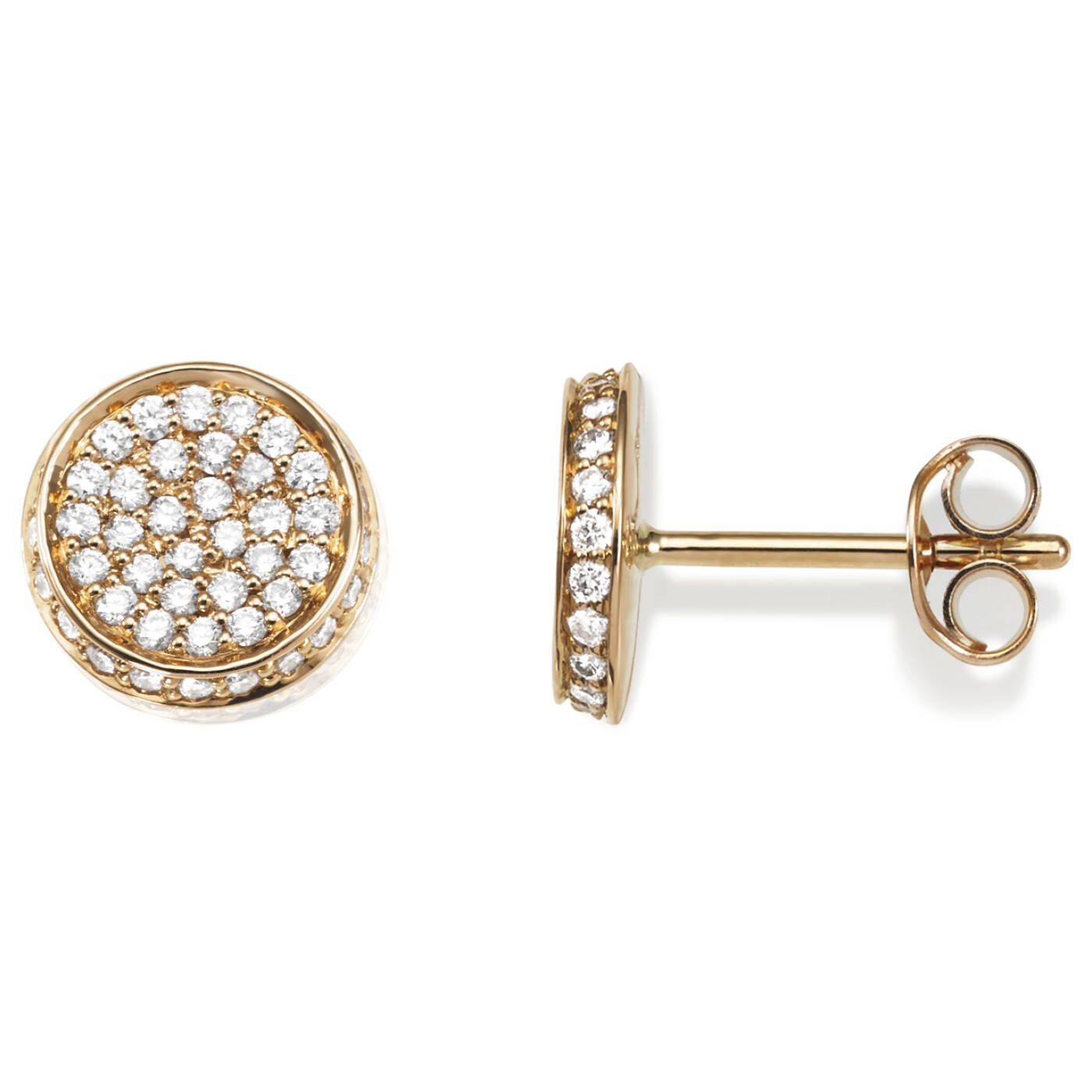 Love Bowl Mini & Stars Örhänge Guld