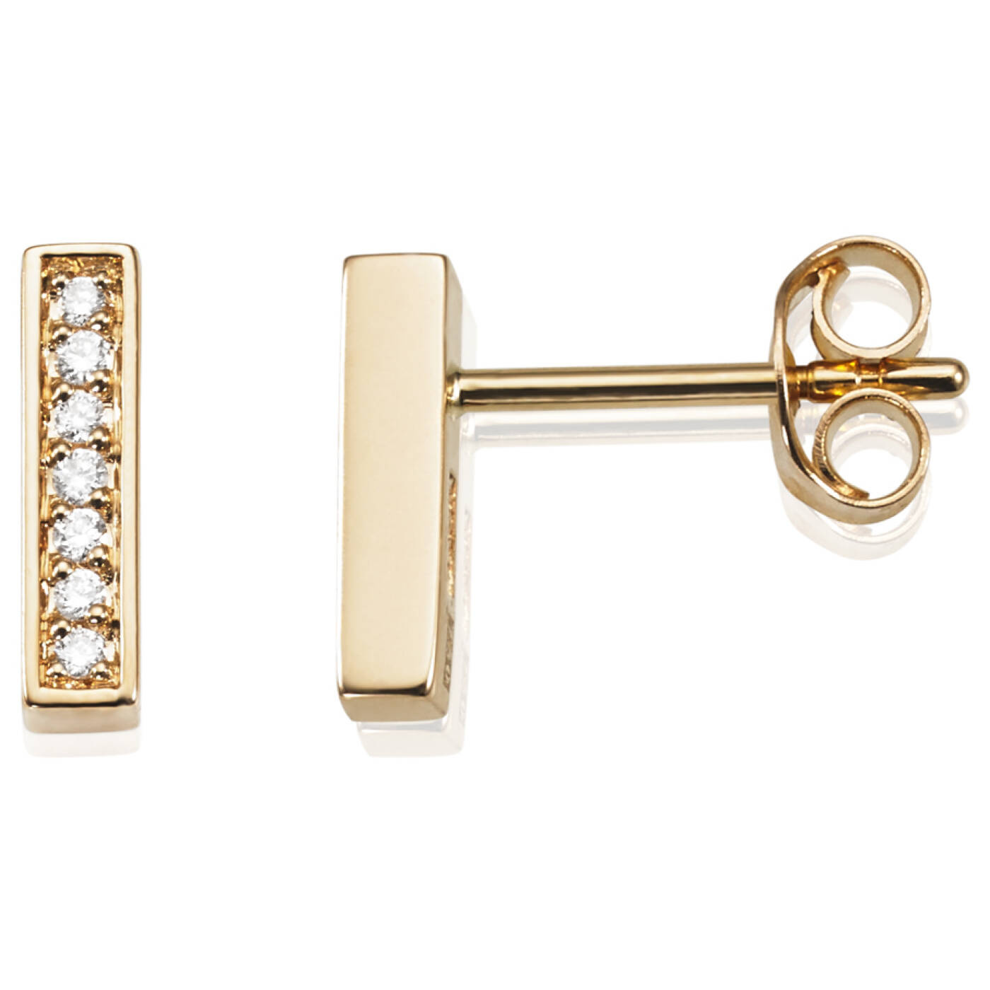 Thin Stars Örhänge Guld