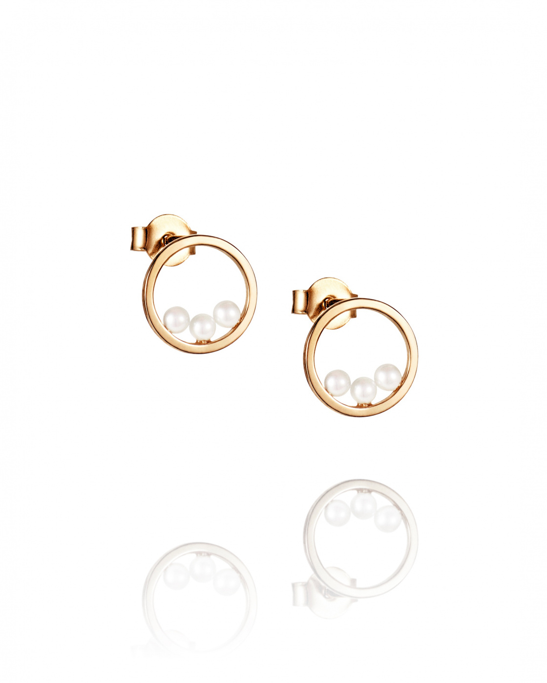 Little roller coaster Örhängen Guld