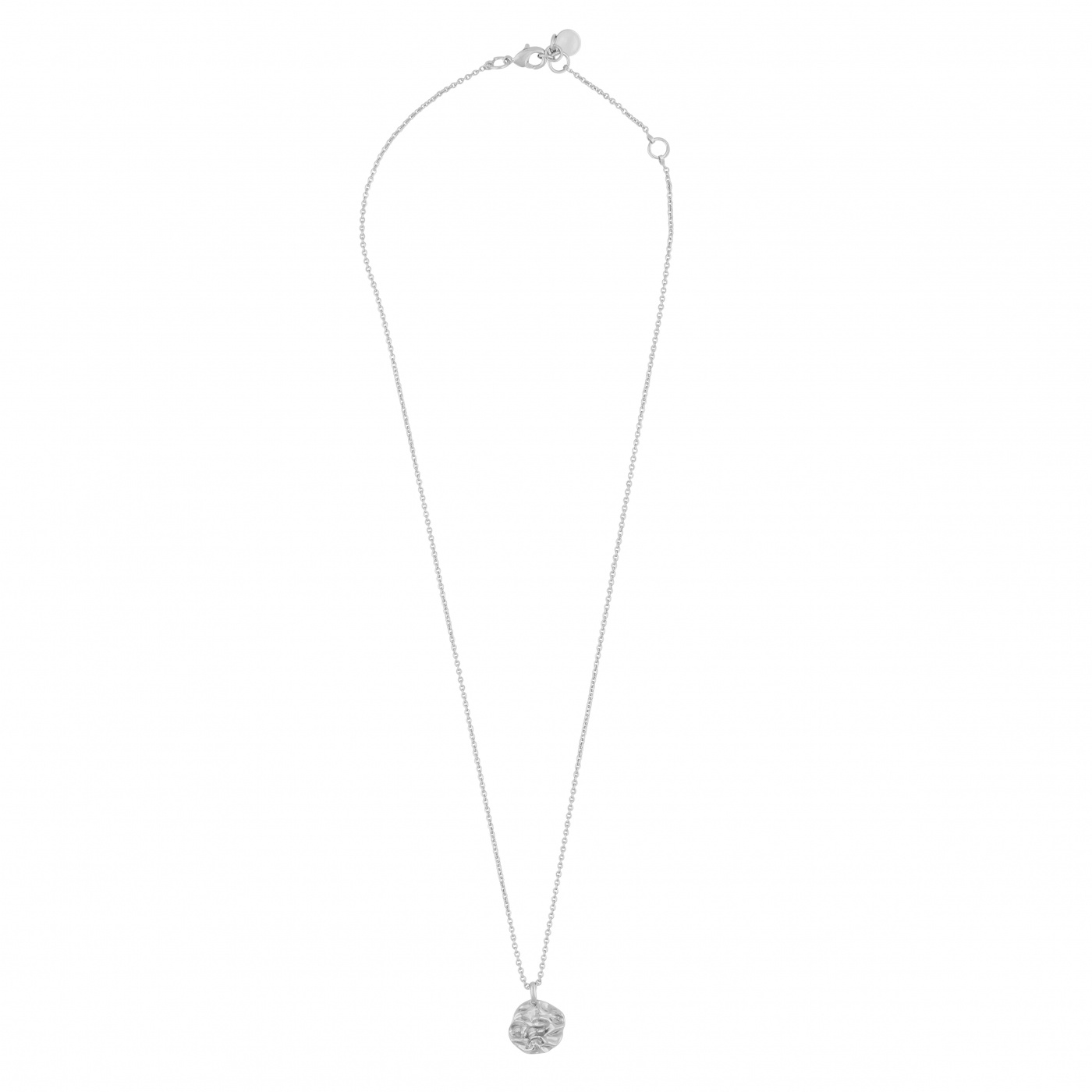 Oz pendant neck 45 plain Silver-45 cm