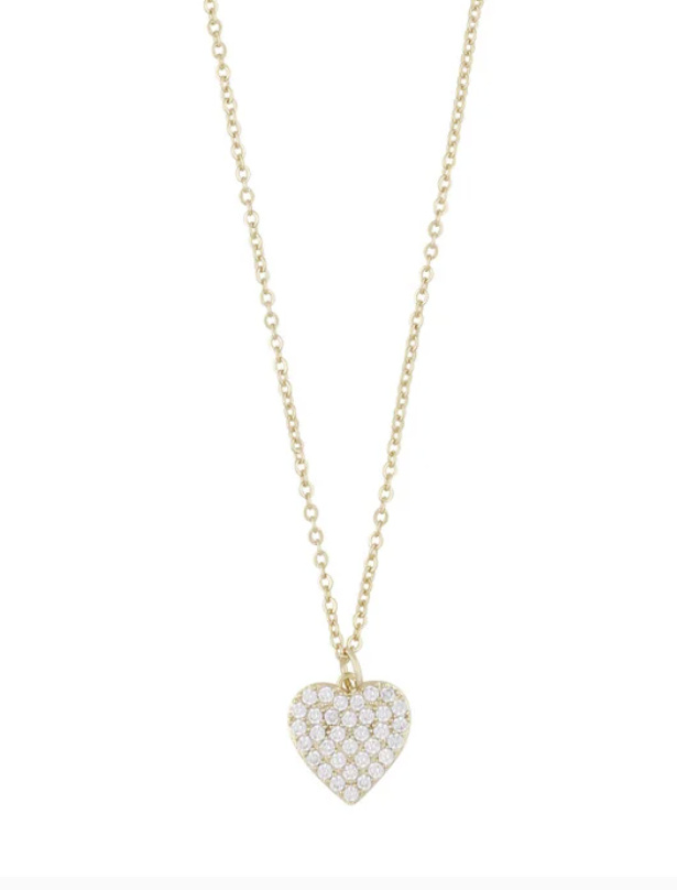 North small heart halsband guld