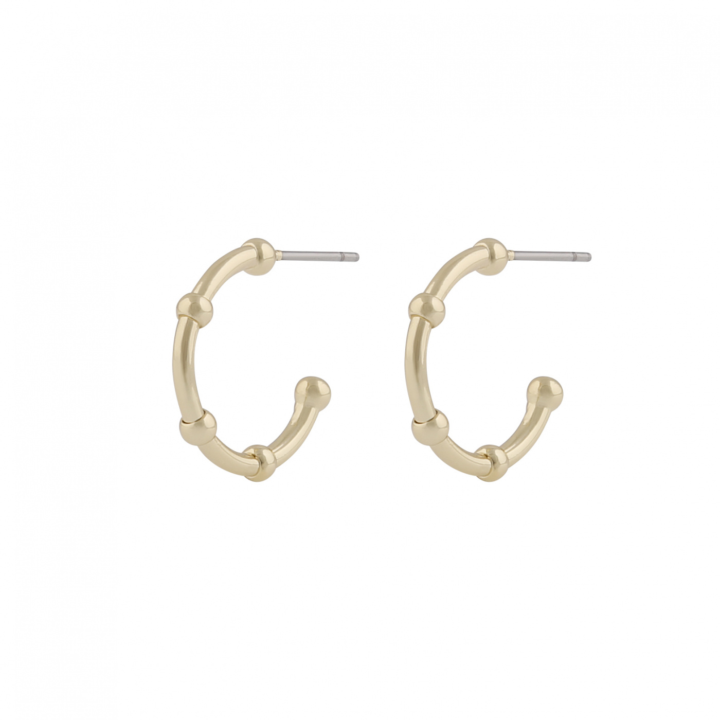 Gina small oval ear Guld