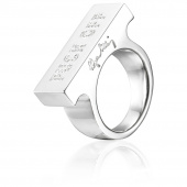 Funky & Stars - Paparazzi Ring Silver
