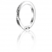 Strength & Kindness Ring Silver