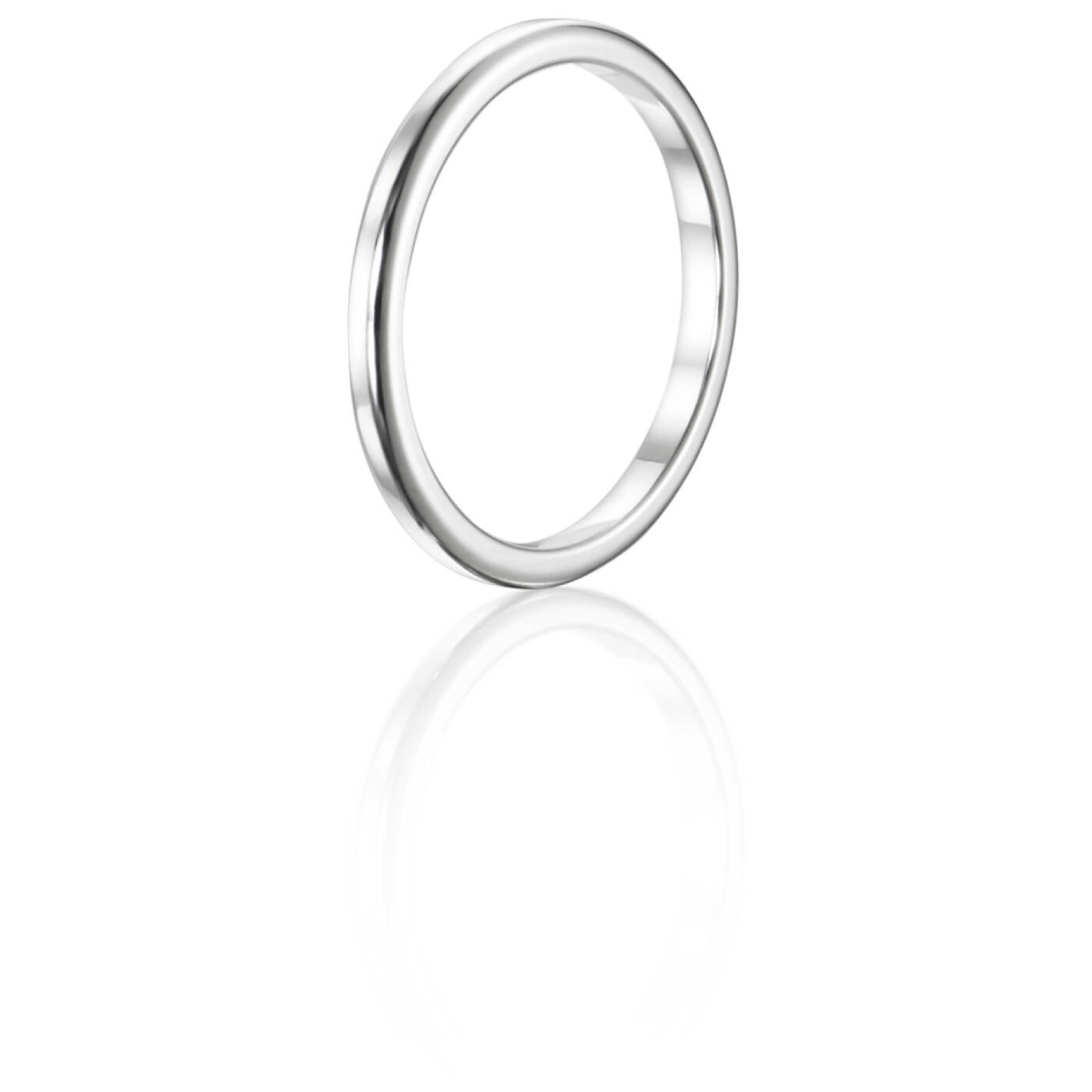 1.01 Days - Two Plain Ring Silver