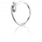 Love Knot - Silver Ring Silver