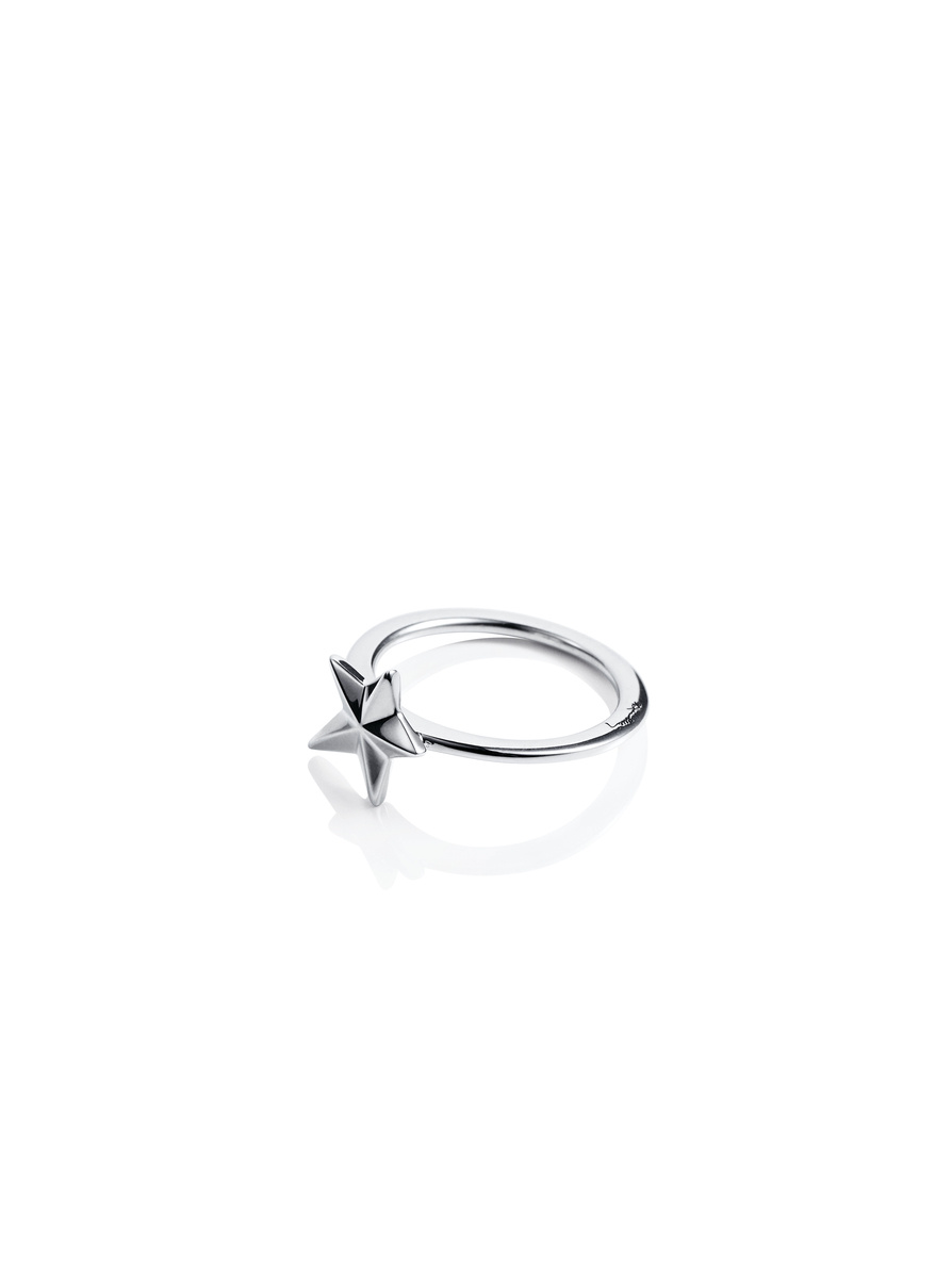 Catch A Falling Star Ring Silver