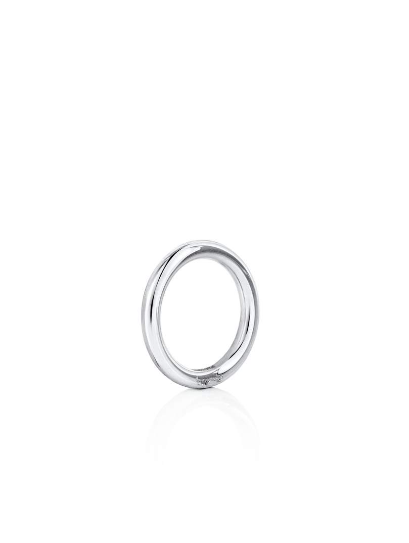 One Love Thin Ring Silver