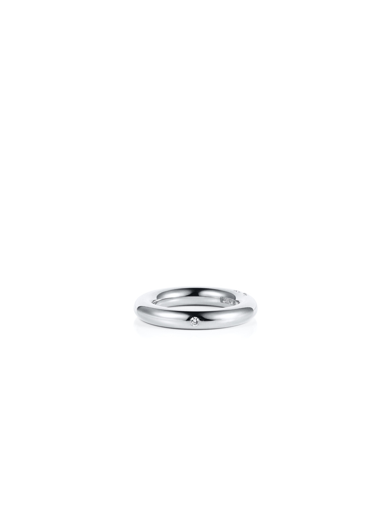 One Love & Stars Ring Silver