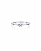 Micro catch a falling star Ring Silver Micro catch a falling star Ring Silver