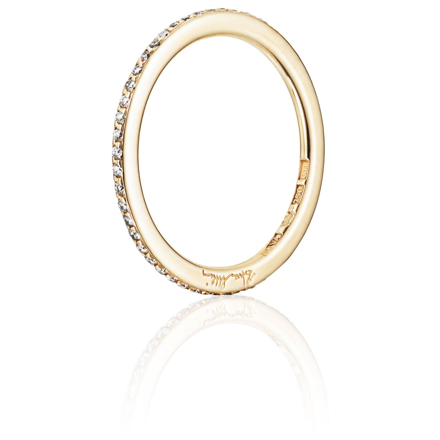 Love Bead & Stars Band Ring Guld