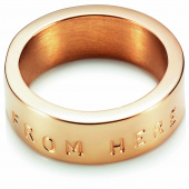 From Here To Eternity Stamped Ring Guld