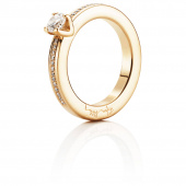 Heart To Heart 0.50 ct diamant Ring Guld