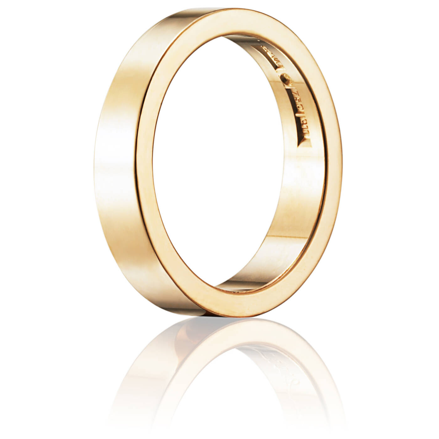 Irregular Slim Ring Guld
