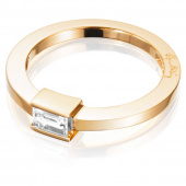 Deco Wedding Ring Guld