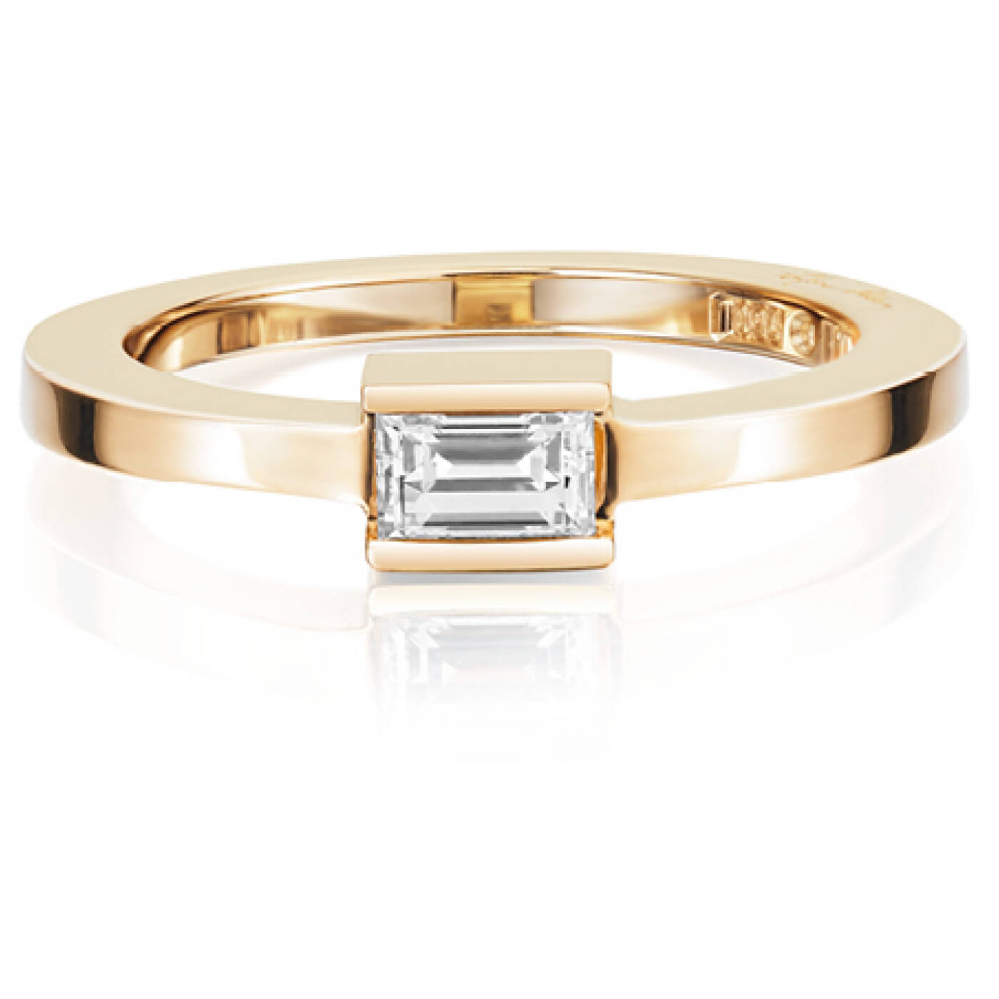 Deco Wedding Ring Guld