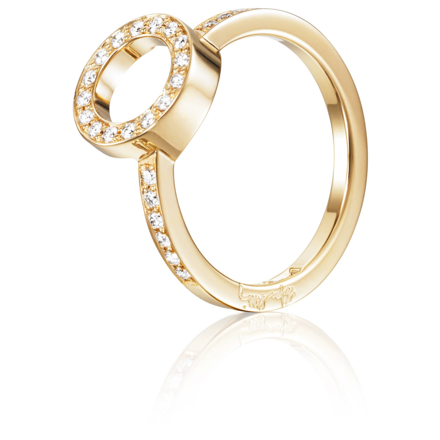 Circle Of Love I Ring Guld