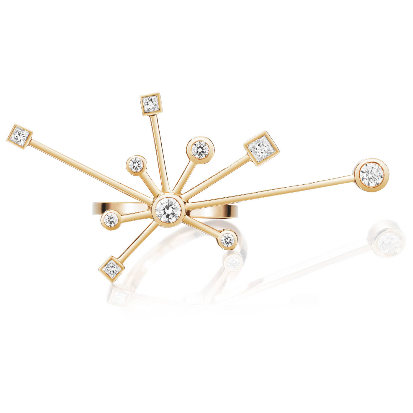 Kaboom & Stars Ring Guld