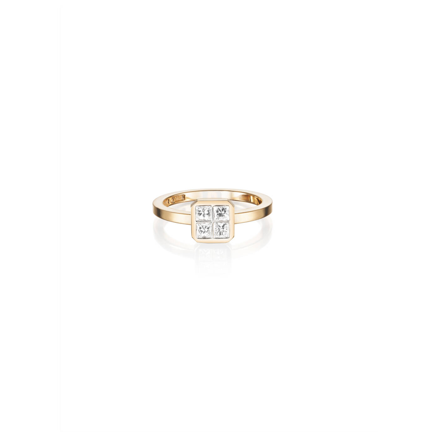4 Love 0.40 ct diamant Ring Guld